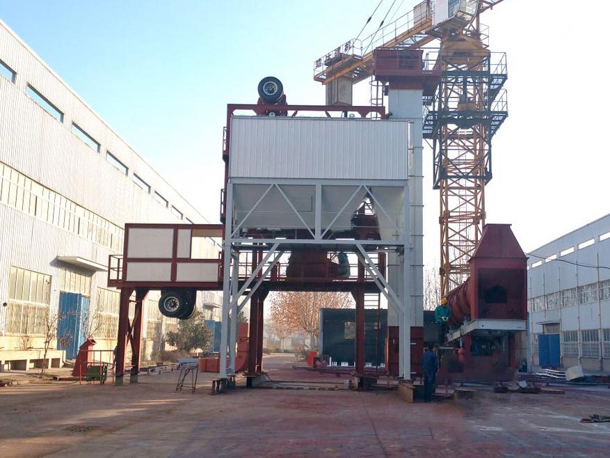 YLB Series Mobile Asphalt Mixing Plant